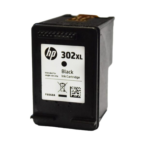 HP N°302 XL (zwart Ref F6U68AE)