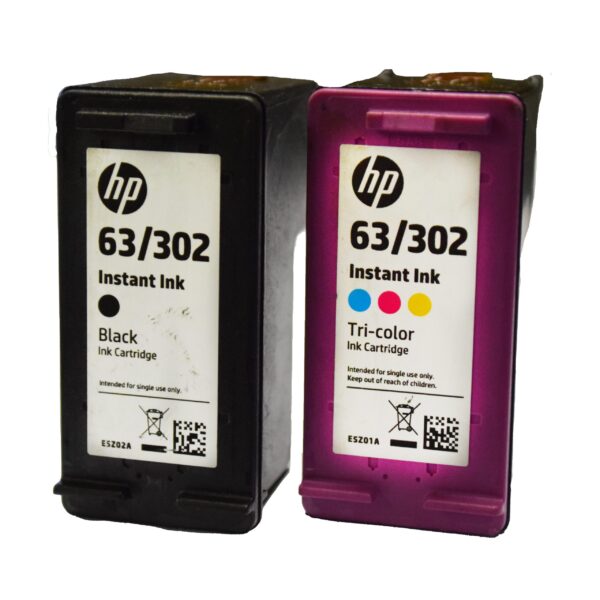 HP N°63/302 Instant inkt lang (zwart of kleur)